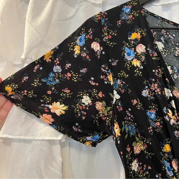 Wild Fable Floral Maxi Romper w/ Zipper Back - Size XS - Picture 2 of 10